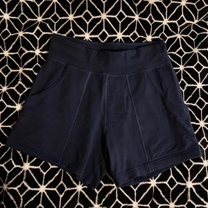 Navy Lululemon shorts